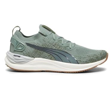 Imagem de Puma Tênis de corrida masculino Electrify Nitro 3 Knit - Verde - Tamanho 42, 37908406