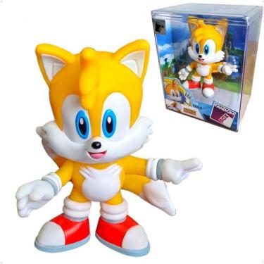 Imagem de Boneco Tails - Sonic Coleção Fandom Box Lider Brinquedos