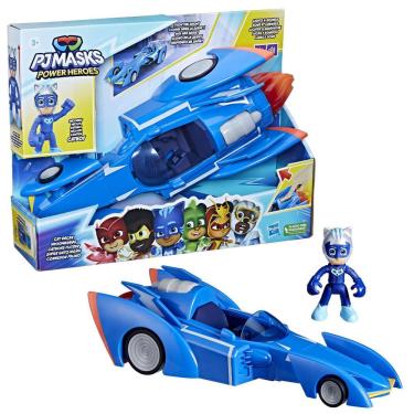 Imagem de Veículo E Figura Pj Masks - Menino Gato E O Veiculo Pj Masks Cat Racer - F6213 - Hasbro