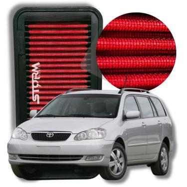 Imagem de Filtro Ar Esportivo Toyota Corolla Fielder 1.8 2002 A 2008
