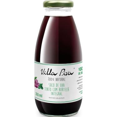 Imagem de Villa Piva, Suco de Uva tinto com Hortelã, Integral, 300ml