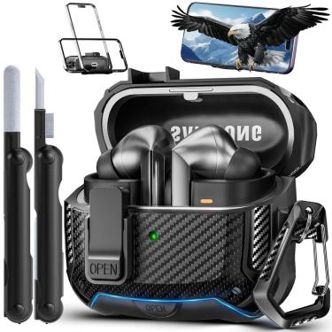 Imagem de Capa compatível com Samsung Galaxy Buds 3 e Buds 3 Pro