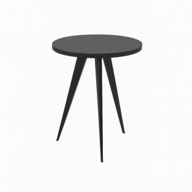 Imagem de Mesinha Lateral Sala Quarto De Canto Redonda P.P FS - FassinShop