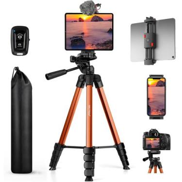 Imagem de Suporte de tripé para telefone MACTREM 67 com suporte 2 em 1 e control