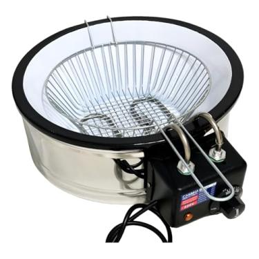 Imagem de Fritadeira Elétrica Industrial Tacho Redondo Esmalte 5L (110, Volts)
