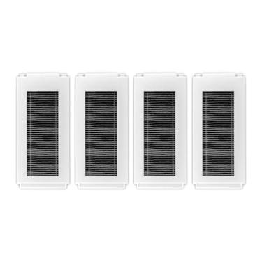 Imagem de (4 peças) Filtros HEPA de substituição Omni N30 compatíveis com ECOVACS DEEBOT N30 Omni / N30 Pro Omni Robot aspirador de pó, kit de acessórios de filtros, kit de filtros