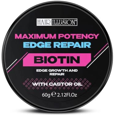 Imagem de Hair Illusion Máxima Potência Para Reparo De Bordas Com Biotina E Óleo De Rícino