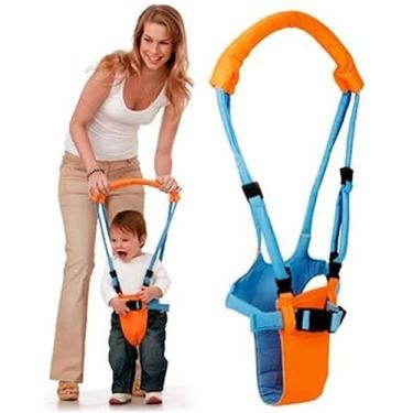 Imagem de Andador Portátil Suspenso De Mão Auxiliar De Bebê Infantil Fácil Suporte Aprender Andar Canguru Caminhada Aprendizagem Criança Assistente Primeiros Passos Ajustável