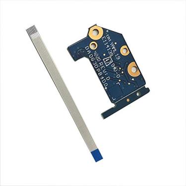 Imagem de Zahara Placa de interruptor de botão liga/desliga com cabo de substituição para HP 15-DC 15-DC1058WM HP OMEN 15-DC 15-DC0051NR 15-DC0030NR 15-DC1020NR 1 DA0G3DPB4D0 L24347-001