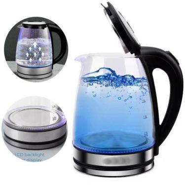 Imagem de Chaleira Elétrica De Vidro Jarra 2L 1000W Desl Auto 110V - Tesla Store