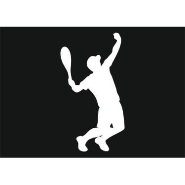 Imagem de Adesivo vinil beach tenis  - vd, branca