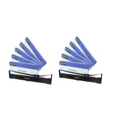 Imagem de 10 Fitas Masterprint Para compatível Impressora  Fx890 Lq590 Tp100