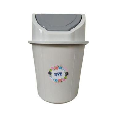 Imagem de Lixeira Para Cozinha Banheiro Grande Basculante 13 Litros - Pra vc, Br