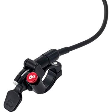 Imagem de chooee Alavanca de bloqueio remoto MTB, alavanca de bloqueio remoto de mountain bike para Suntour Rockshox XCM XCR EPICON EPIXON RADION SR, vermelho