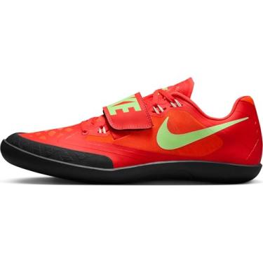 Imagem de Nike Tênis de arremesso Zoom SD 4 para atletismo (HQ3487-600, carmesim brilhante/laranja hiper/limão/), Crimson brilhante, 44