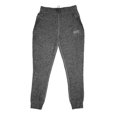 Imagem de UFC Performance Tech-Joggers para mulheres para exercícios – Mistura de poliéster – Cintura elástica – Bolsos, Preto, XG