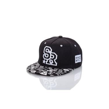 Imagem de Boné De Beisebol Ajustável Unisex Snapback S-black Ajustável