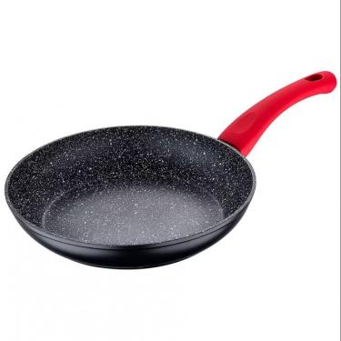 Imagem de Frigideira Bergner Toledo Em Alumínio Forjado Com Revestimento Em Marble E Fundo De Indução 20 Cm Preto