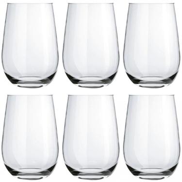 Imagem de Conjunto De Copos Nadir Dubai 480 Ml 6 Peças Transparente