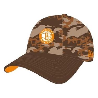 Imagem de BONE 9FORTY A-FRAME SNAPBACK ABA CURVA NBA BROOKLYN NETS NEUTRAL WILD MARROM NEW ERA-Masculino