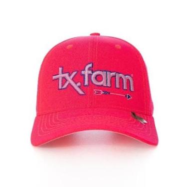 Imagem de BONE TEXAS FARM - RANCH FIRE - TF697 - ROSA PINK Único-Unissex