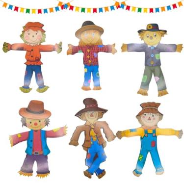 Imagem de Kit 6 Und Enfeite Festa Junina Arraia São João Espantalho Decoração