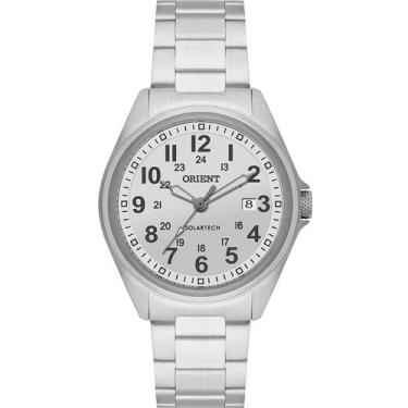 Imagem de Relógio Orient Solartech Prata Masculino MBSS1492 B2SX