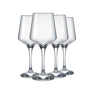 Imagem de Conjunto 4 Taças Brunello 390ml Bojo Amplo Vinho Tinto Vidro Nadir