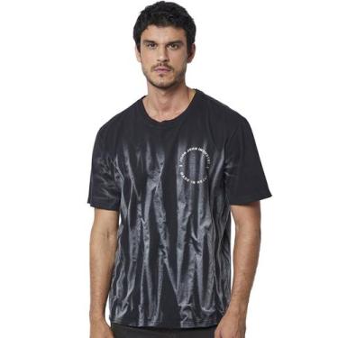 Imagem de Camiseta John John Masculina Relaxed Two Tigers Preta, S/P
