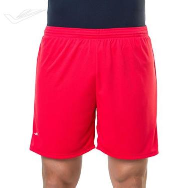 Imagem de Short Para Futebol Com Sunga Esporte Elite, Vermelho, GG