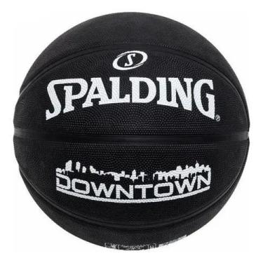 Imagem de Bola De Basquete Tamanho E Peso Oficial Spalding Numero 7 Cor Preto Ta