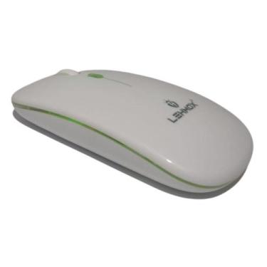 Imagem de Mouse Sem Fio Recarregável Led Rgb Gamer USB PC Notebook - Lehmox