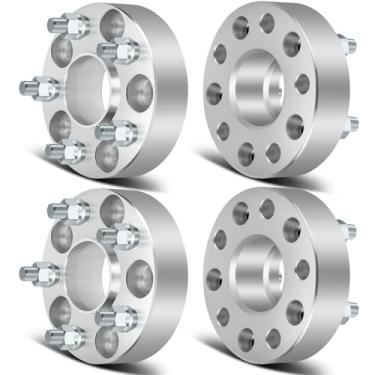 Imagem de SCITOO Espaçadores de roda 4X 5x4,5 12x1,5 64,1 3,8 cm 3,8 cm 5x114,3 a 5x114,3 serve para 1998-2019 para Honda para Accord