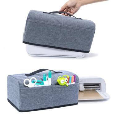 Imagem de AMOIGEE Capa Protetora Contra Poeira Compatível Com Máquina De Corte Cricut Joy Xtra Smart, Bolsos Para Acessórios E Ferramentas