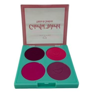 Imagem de Paleta De Sombra 4 Cores Jasmyne Premium Colorful World