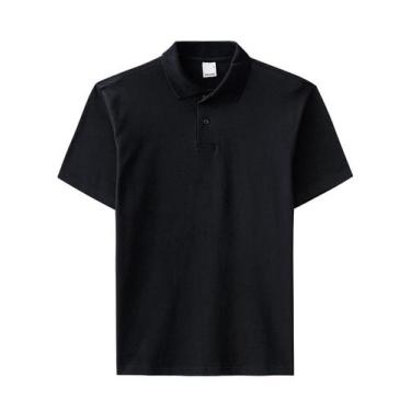 Imagem de Camiseta polo masculina malwee 4425, Preto, P