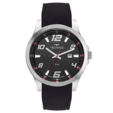Imagem de Relógio Technos Masculino Racer Básico Prata - 2115UBC/2P