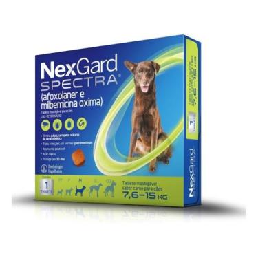 Imagem de Nexgard Spectra Antipulgas e Carrapatos para Cães de 7,6 a 15kg - Boeh