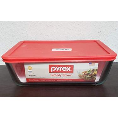 Imagem de Pyrex RCT com tampa vermelha 11C