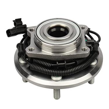 Imagem de IRONTEK 512360 rolamento e conjunto de cubo traseiro para Chrysler Town 2008-2012 e Country/Dodge Grand Caravan, 2009-2012 Volkswagen Routan 5 Lug com ABSIRONTEK prata IRK512360