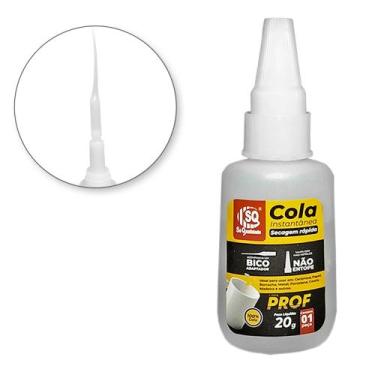 Imagem de Adesivo / cola instantanea multiuso media viscosidade linha prof 20g -