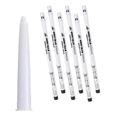 Imagem de Kit 6 Lápis De Olho Retrátil Branco Ruby Kisses Marcação