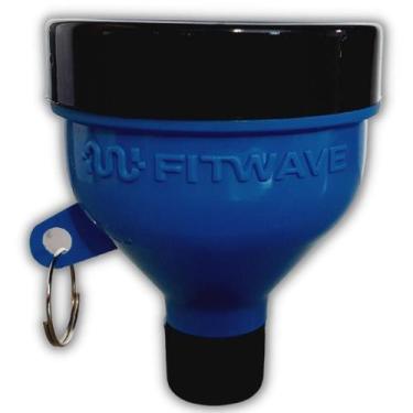 Imagem de Chaveiro Funil Porta Dose De Whey (50G) Azul - Fitwave