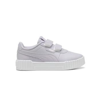 Imagem de PUMA Tênis infantil unissex Carina Hook and Loop, Lilás Crush-Jasmine Flower Ah25, 12.5 Little Kid