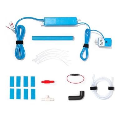 Imagem de Mini bomba condensada dividida, pequena bomba automática de remoção de drenagem de condensação silenciosa para HVAC, ar condicionado, desumidificador, fornalha, 100-240V, 50/60Hz, dispositivo