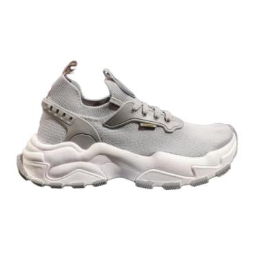 Imagem de Tênis Chunky Com Logo Lateral Lança Perfume Feminino - Cinza (Tamanho 38)