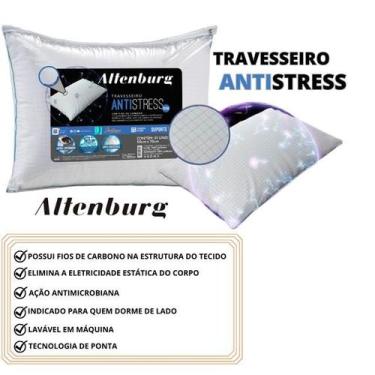 Imagem de Travesseiro Altenburg Antistress Tech 50x70 - Confortável - Ação Antim