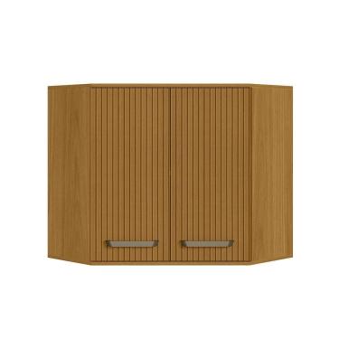 Imagem de Armário de Canto 80cm Criare Freijo Ripado - SSX Multicoisas