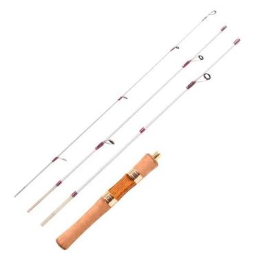 Imagem de Vara De Pesca De Fibra De Vidro Ultraleve E Super Macia De 1,4m, Quatr