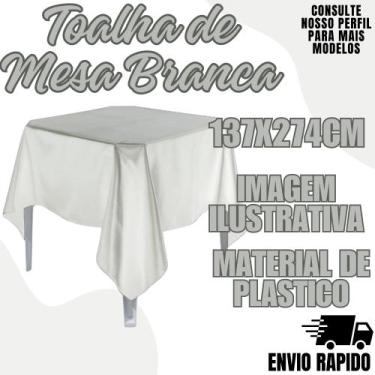 Imagem de Toalha Mesas Branco Festa Decoraçao Aniversario Eventos - CRGFESTAS